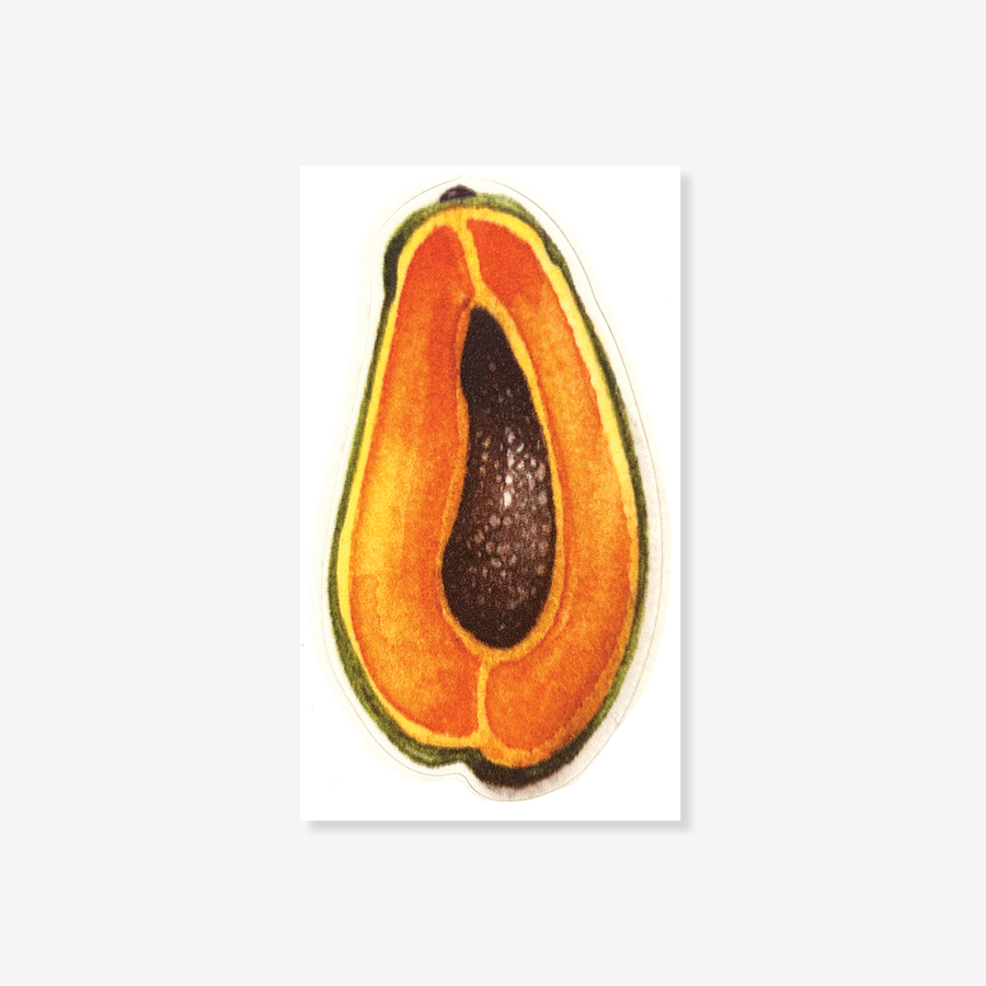 Autocollant Vulve Papaya