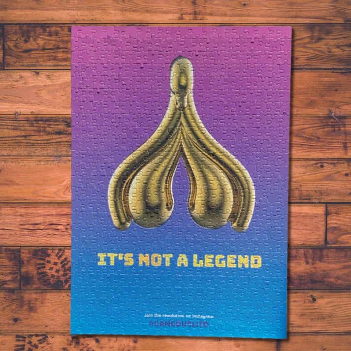 Puzzle clitoris "it's not a legend" de GANG DU CLITO